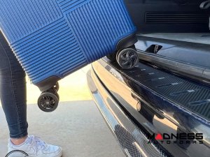 Volkswagen ID. Buzz Rear Bumper Sill Cover - Carbon Fiber Look